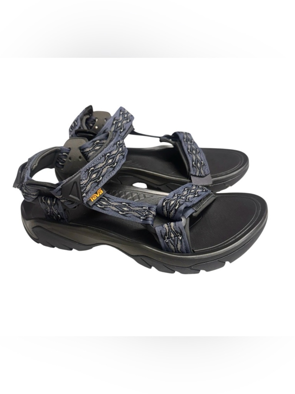 Teva Men's Terra Fl 5 Universal Madang Blue Outdoor Sandals Size 8 EU 40